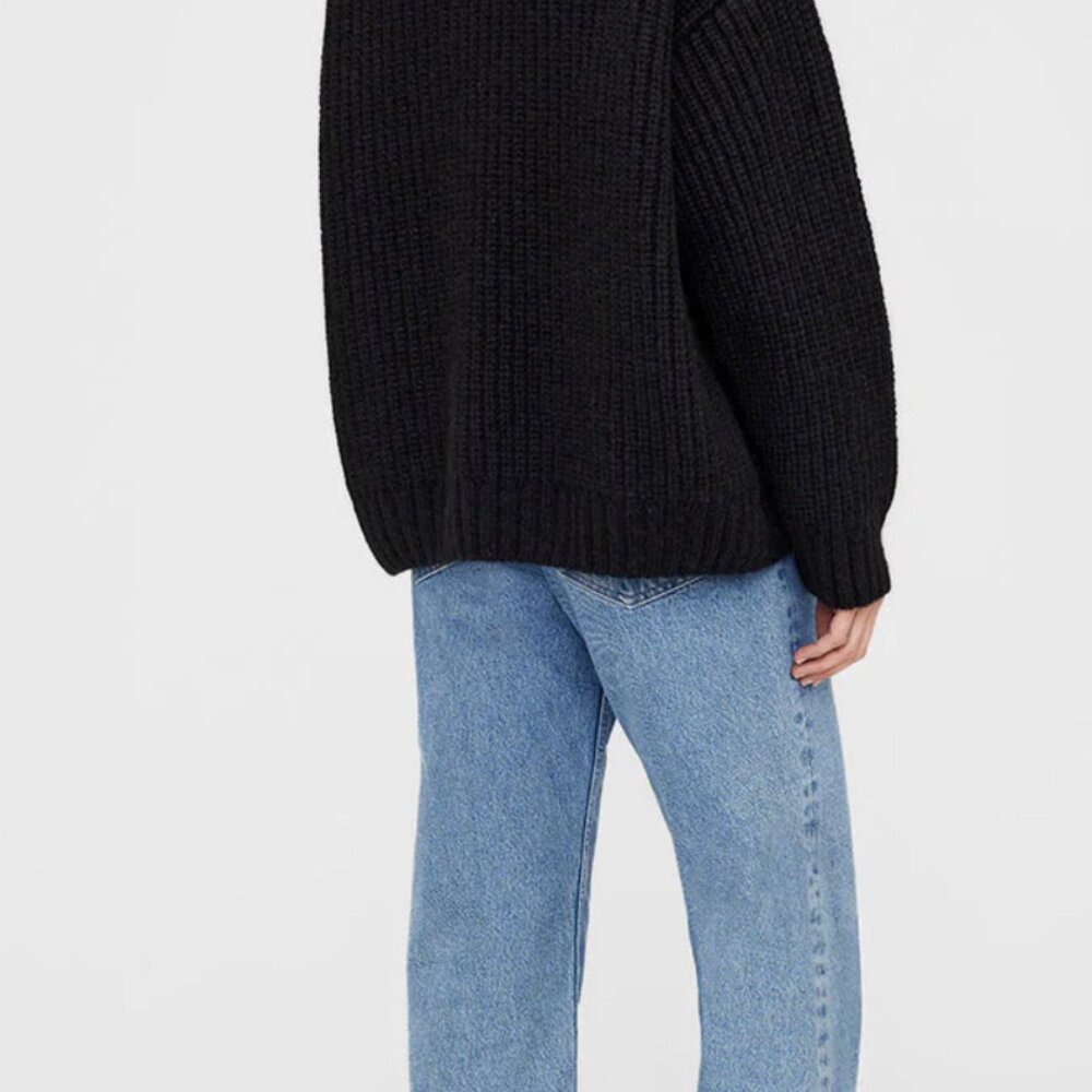 ANINE BING Sydney Crew Sweater NWT Size Medium - Picture 2 of 5